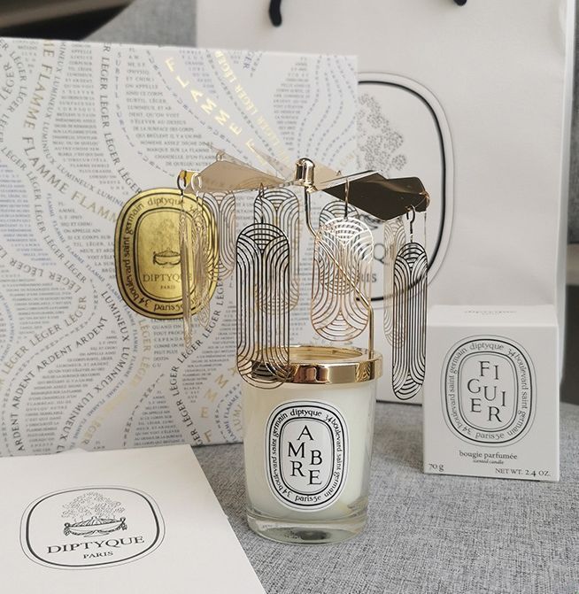 未使用 diptyque ディプティック 2024冬限定 アロマキャンドル 2個セット - メルカリ