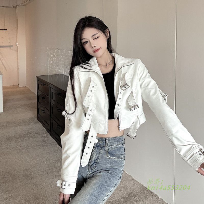 レザージャケット韓国ファッ kni4a553204