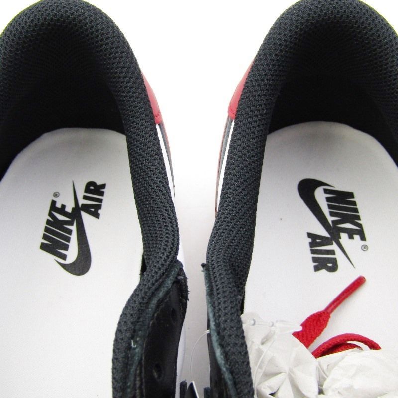 未使用 NIKE ナイキ 28.5cm AIR JORDAN 1 RETRO LOW OG BLACK