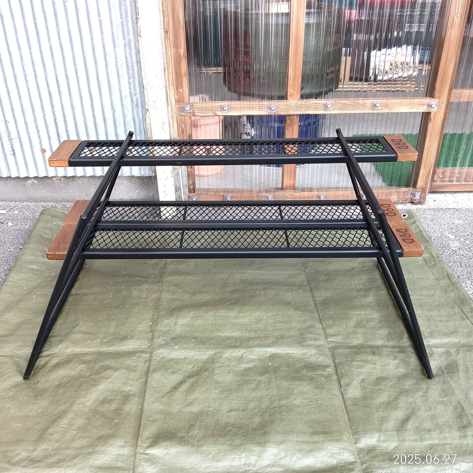 新素材新作 DOD(ディーオーディー) テキーラテーブル 静止耐荷重(約)40kg テーブル・チェア・ハンモック
