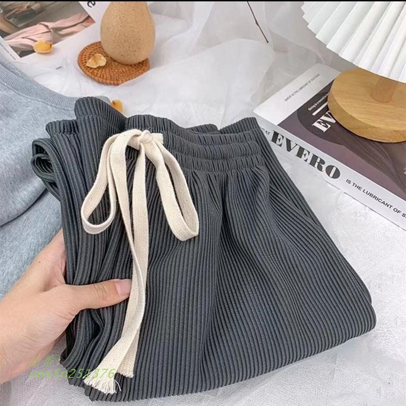 【新品タグ付】ウエスト総ゴムコーデュロイ　ストレッチウォームビズガウチョパンツ WETTEMPT スラックス CURVE STITCH EASY WIDE SLACKS /カーブ