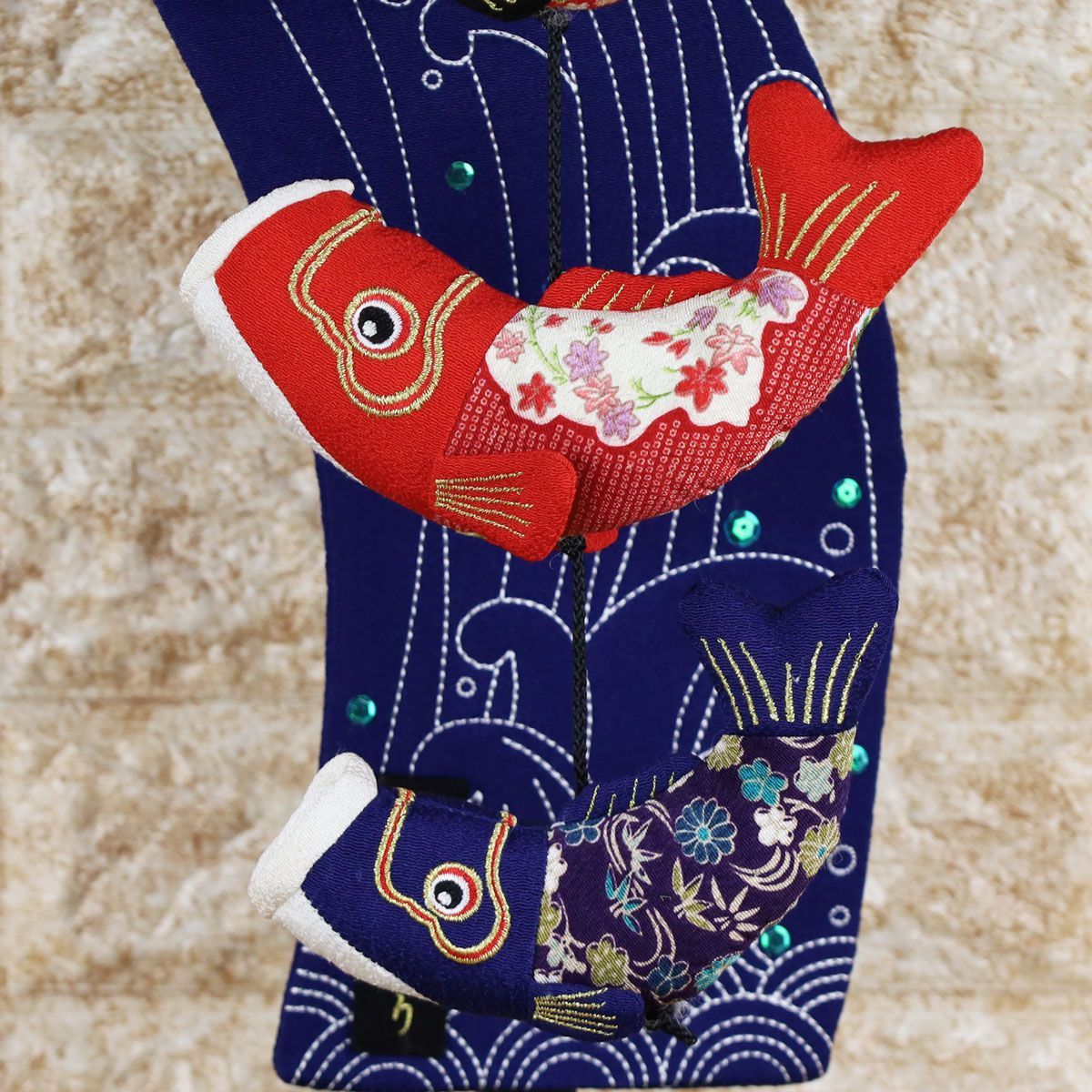 鯉のぼり未使用長期保管品8m赤単品