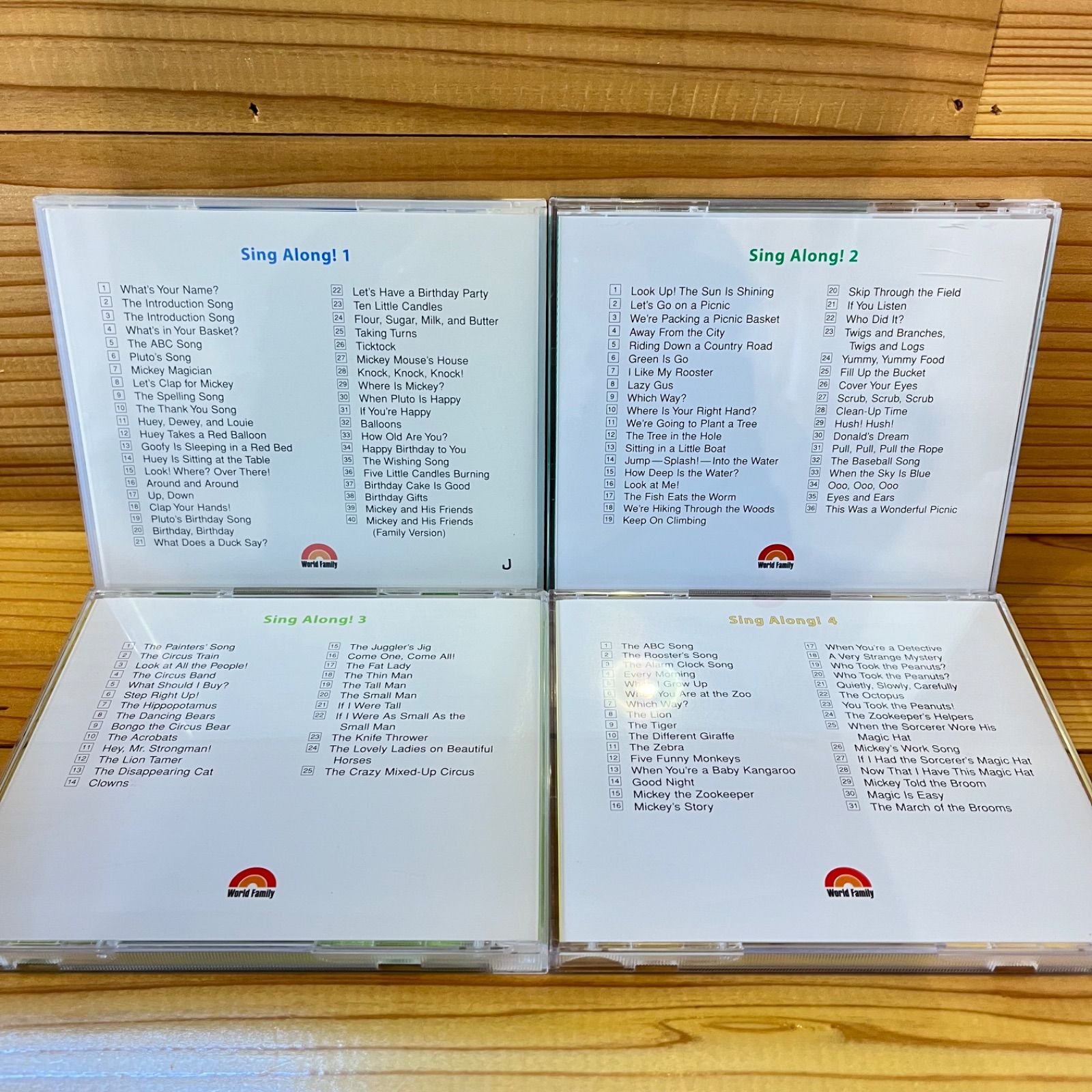 DWE ディズニー英語システム シングアロング sing along! CD DVD
