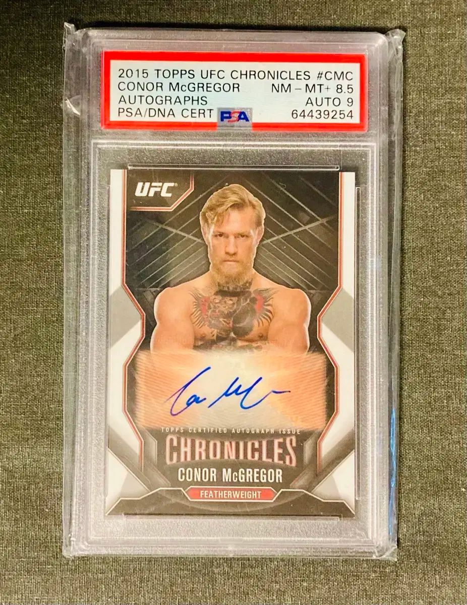 コナーマクレガー ルーキーカード PSA9 コナーマクレガー ルーキー