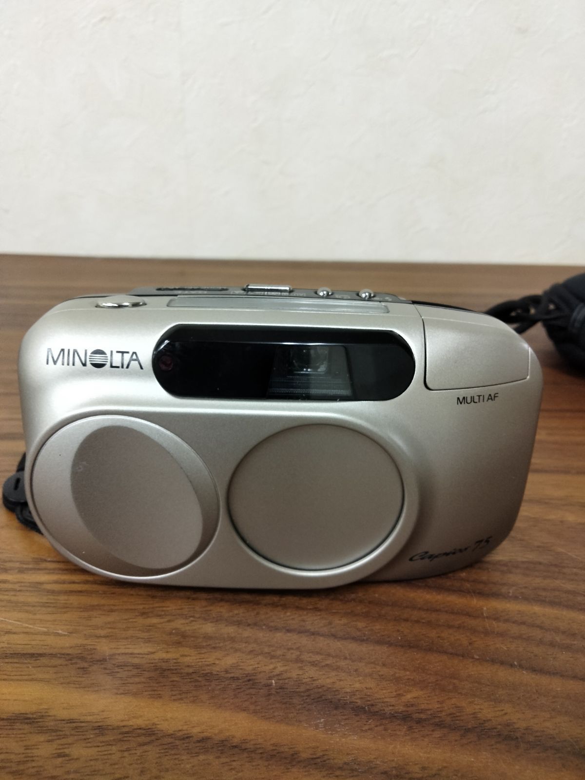 〖動作確認済〗 MINOLTA capios 75 AF シルバー 動作確認済〗 MINOLTA capios 75 AF シルバー - メルカリ