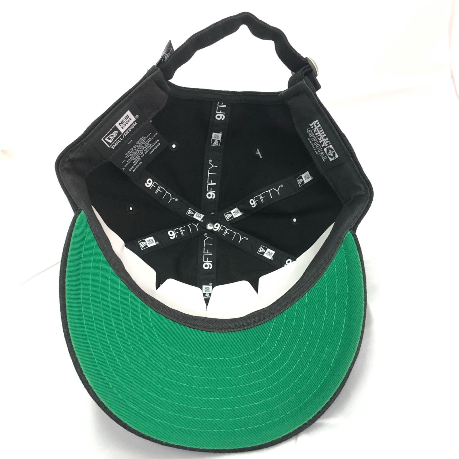 NEW ERA×PUBLIC ENEMY コラボ キャップ ブラック パブリック