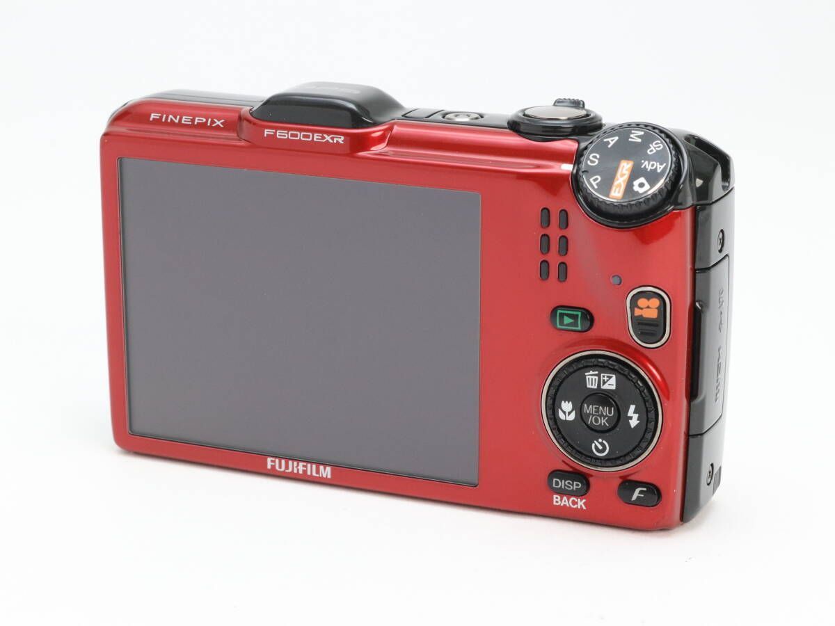 A (美品) FUJIFILM 富士フィルム FINEPIX F600EXR レッド 初期