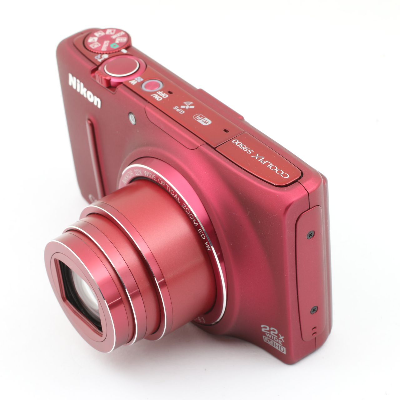 Nikon COOLPIX S9500 レッド 22倍ズーム 135 Nikon coolpix s9500