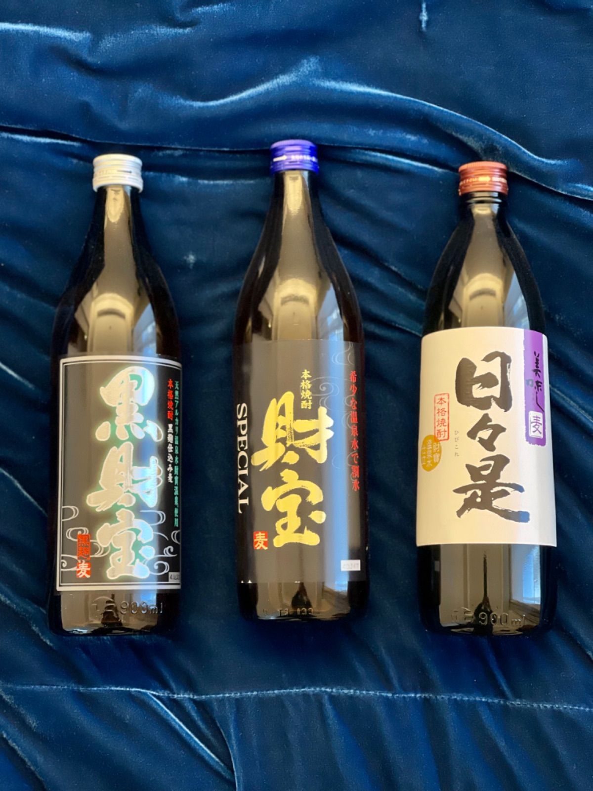 麦焼酎黒財宝 財宝 日々是 5合瓶(900ml) * 3 - メルカリ