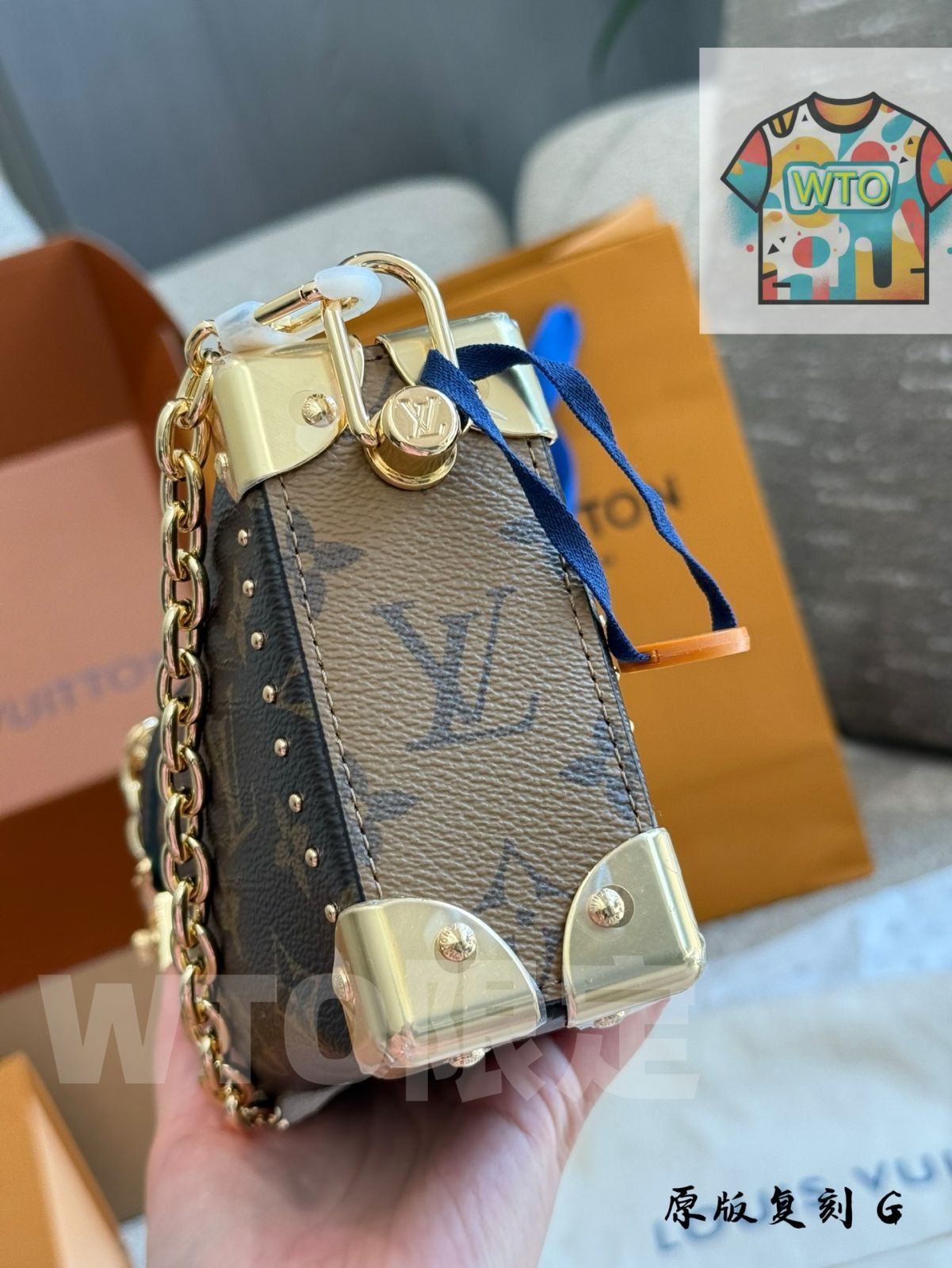 今日WTO】Louis Vuitton ルイヴィトン スリムトランク 伝統的な