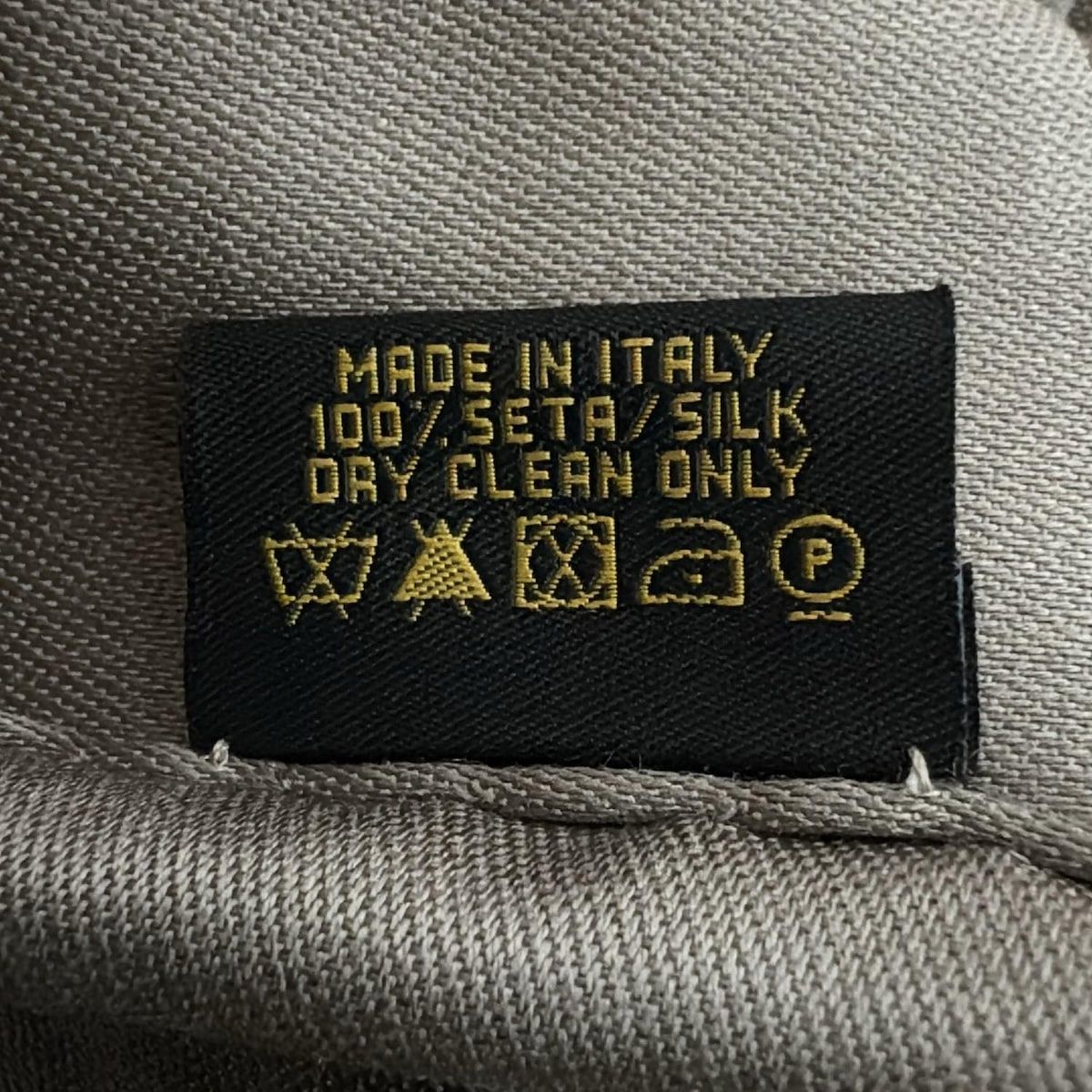 BVLGARI(ブルガリ) ストール(ショール)美品 - グレーベージュ ロゴ