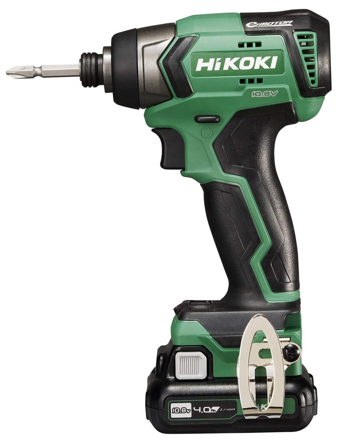 2営業日で発送 HiKOKI ハイコーキ コードレスインパクトドライバ スライド電池4.0Ah 10.8V 急速充電器 ケース付 WH12DD 2LS