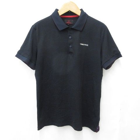 ブリーフィング ネイビー ポロシャツ 半袖 ブリーフィング