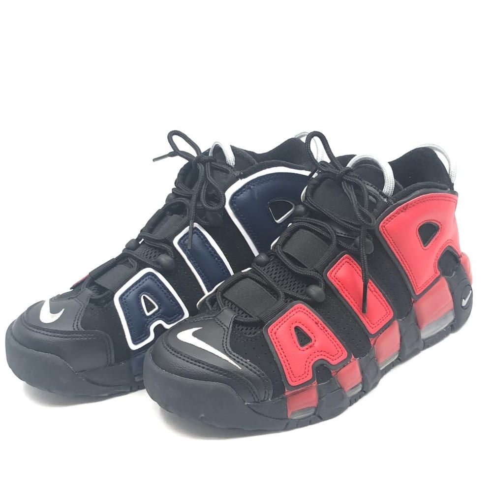 中古】Nike Air More Uptempo '96 Black and University Red DJ4400-001 24cm ナイキ  エアモアアップテンポ '96 ブラック アンド ユニバーシティレッド[17] - メルカリ