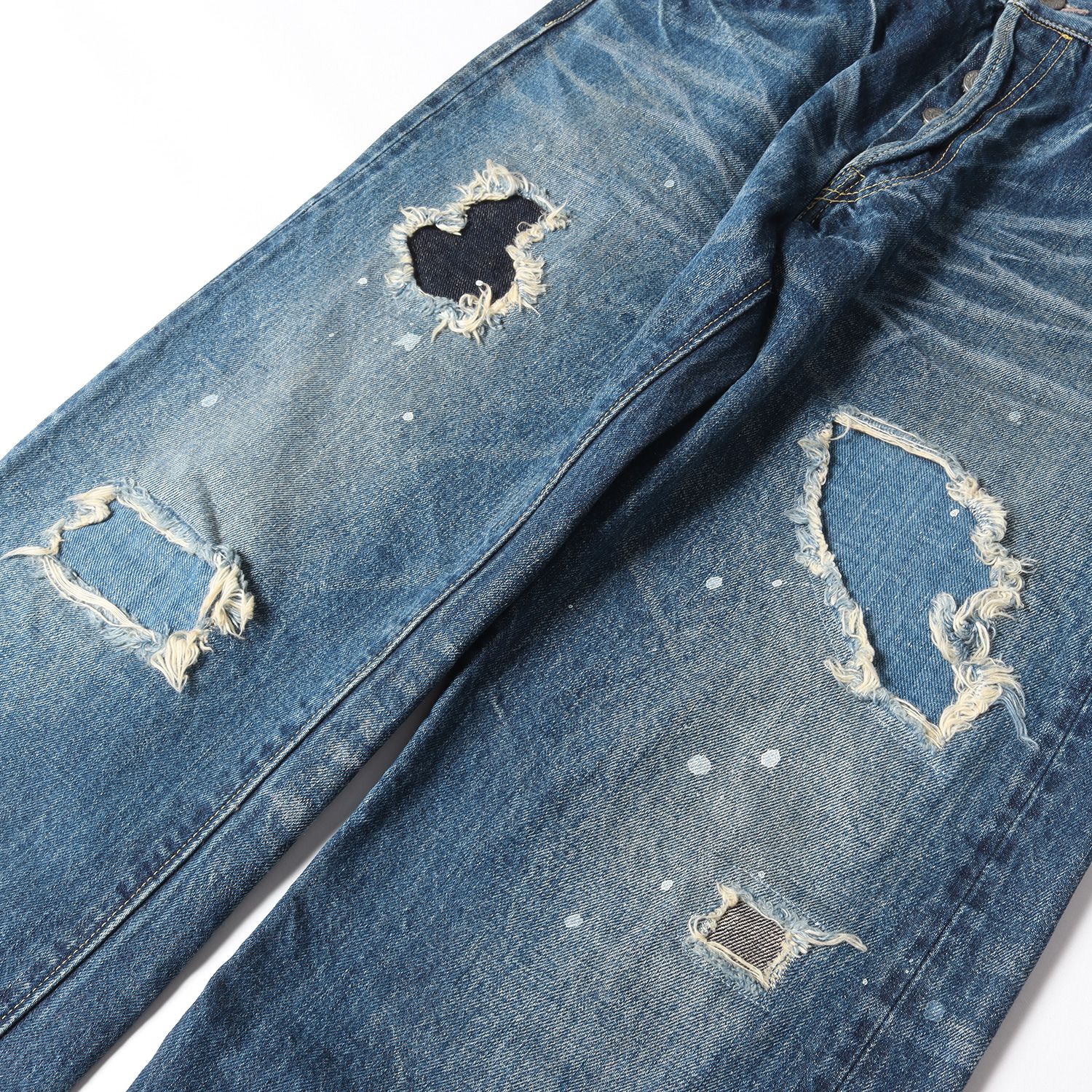 シュガーケーン 初期製 LONE STARダメージ加工 デニム日本製 楽天市場】SUGAR CANE シュガーケーン LONE STAR JEANS SLIM FIT
