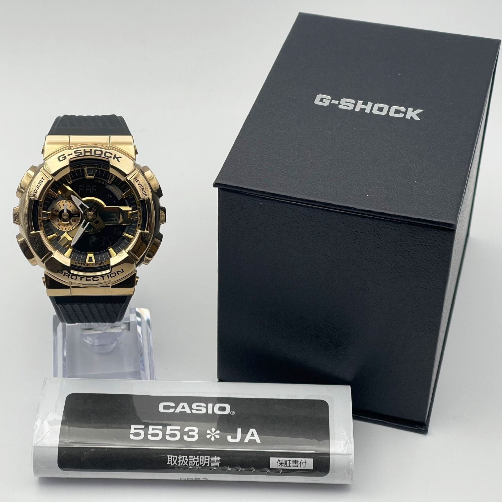 ⭐️CASIO G-SHOCK⭐️ GM-110G-1A9JF ブラック ゴールド - Monshop