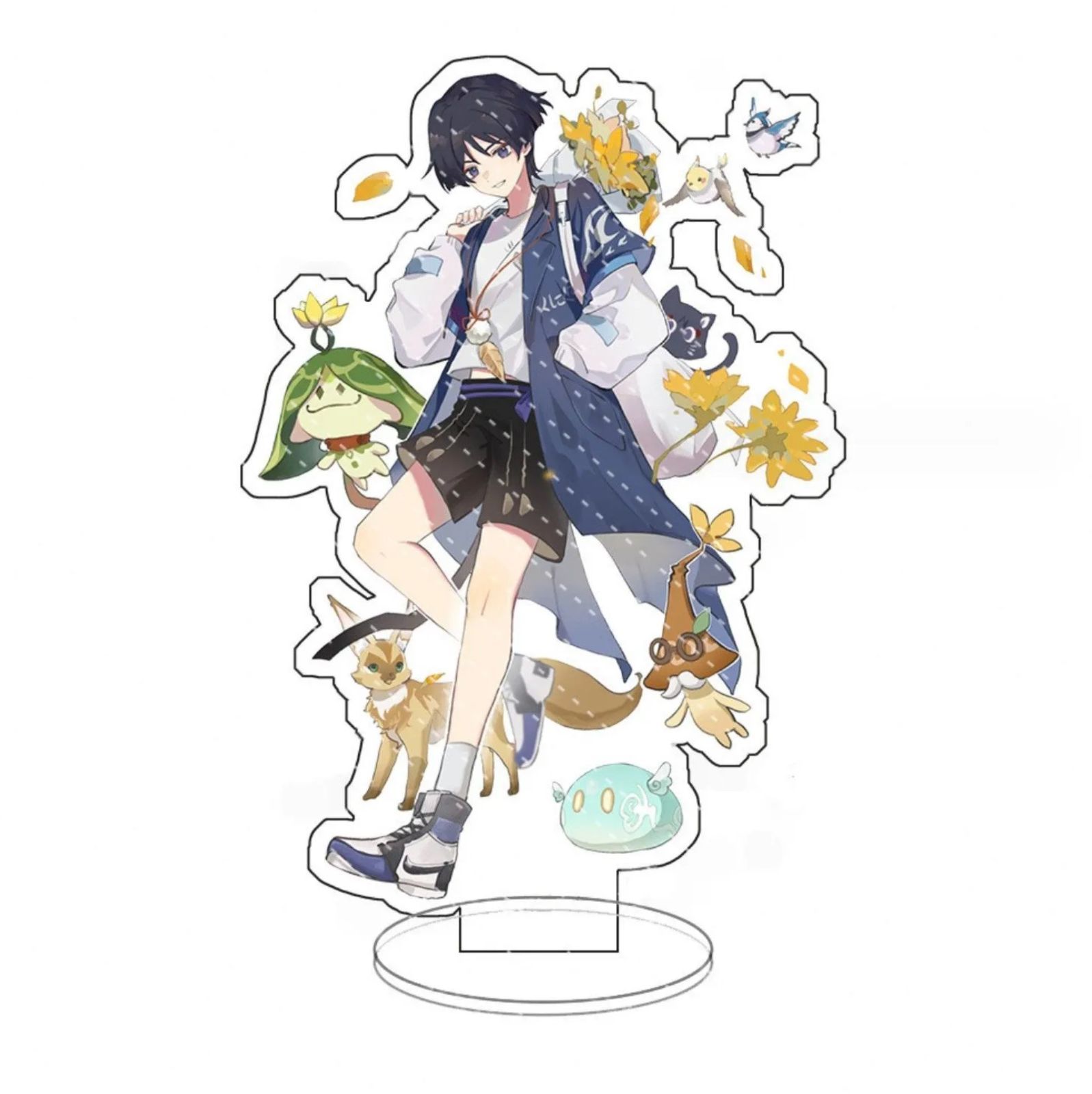 原神 アクリルスタンド 散兵 放浪者 10cm - メルカリ【原神 放浪者