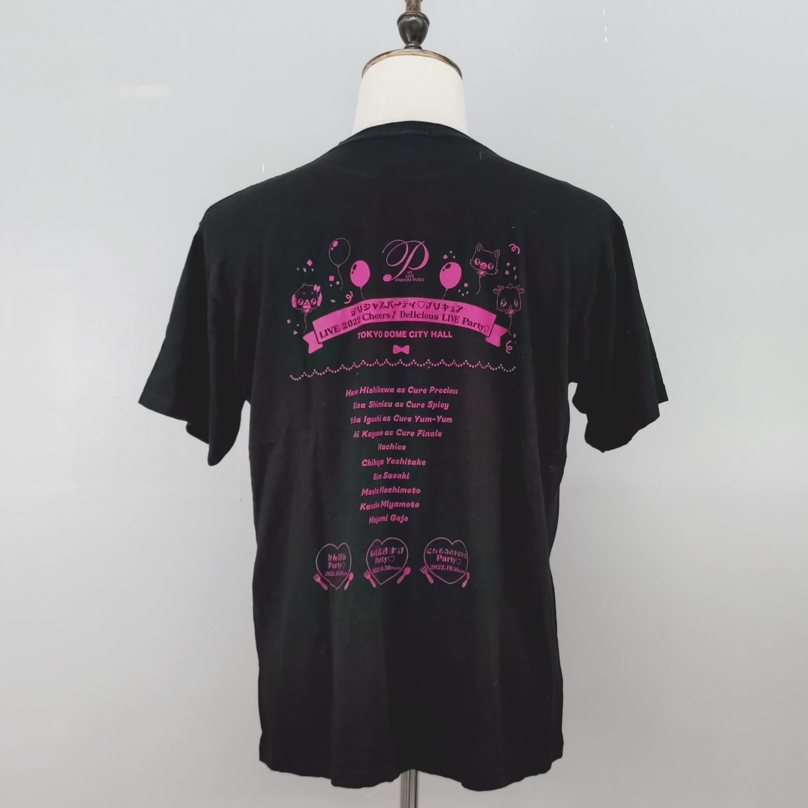 デリシャスパーティ プリキュア LIVE 2022 Tシャツ Lサイズ 未