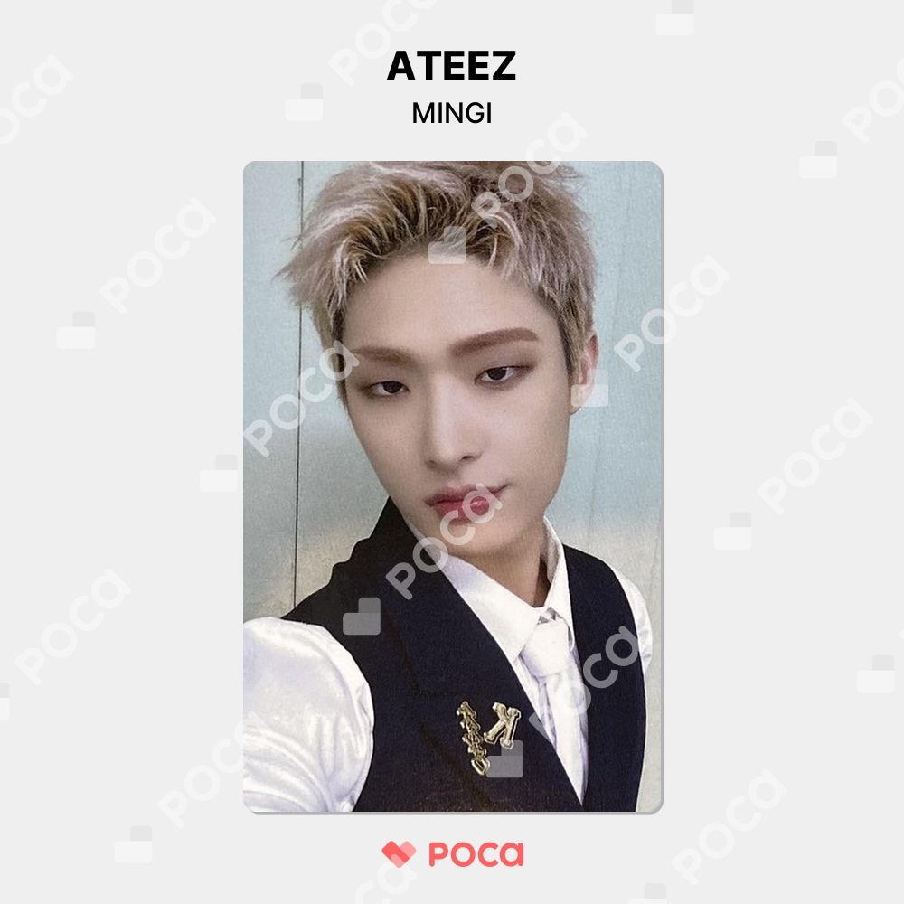 ATEEZ ミンギ トレカ THE WORLD EP.2 : OUTLAW ショー!K-POPの