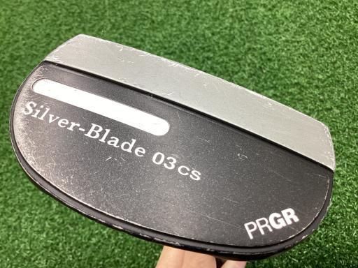 プロギア SILVER-BLADE HB 03CS センターシャフト 34インチ パター PT スチール フレックスその他 メンズ 男性用 右利き 右用 Cランク ゴルフクラブ