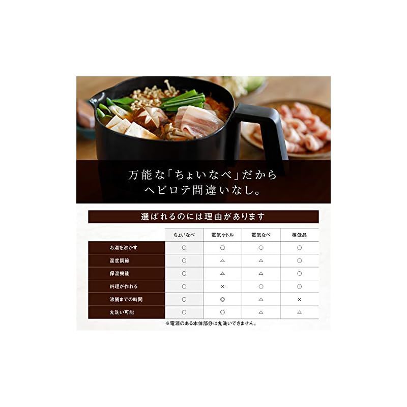 シロカ おりょうりケトル ちょいなべ リニューアルモデル|丸洗い可|温度調整機能|容量1L|電気ケトル SK-M153 アイボリー 1 WWW_KANDAIZUMI_COM