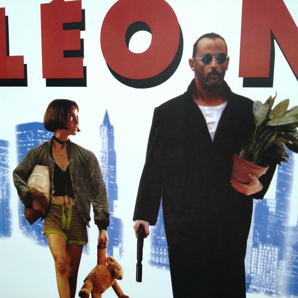 フレーム付-黒-】映画ポスター レオン LEON リュックベッソン A3
