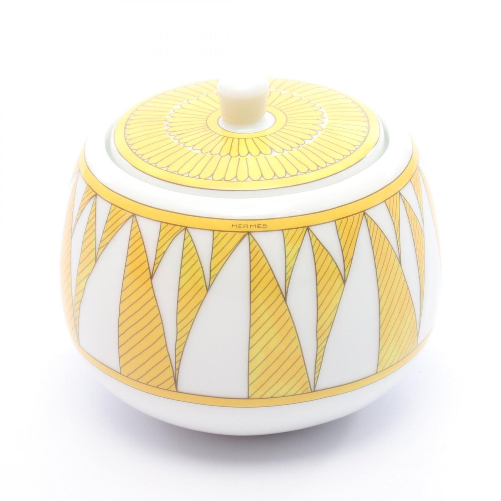 HERMES エルメス ソレイユドゥエルメス シュガーポット 食器