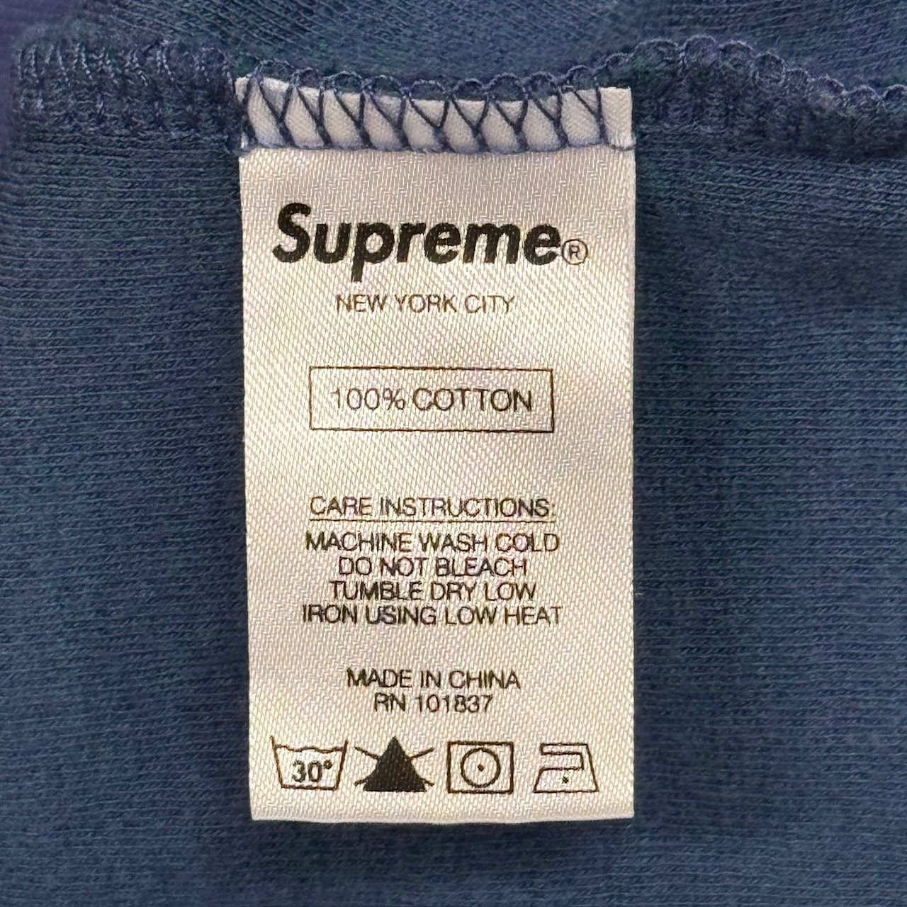国内正規 SUPREME 18SS Dash Stripe Crewneck ダッシュストライプ 