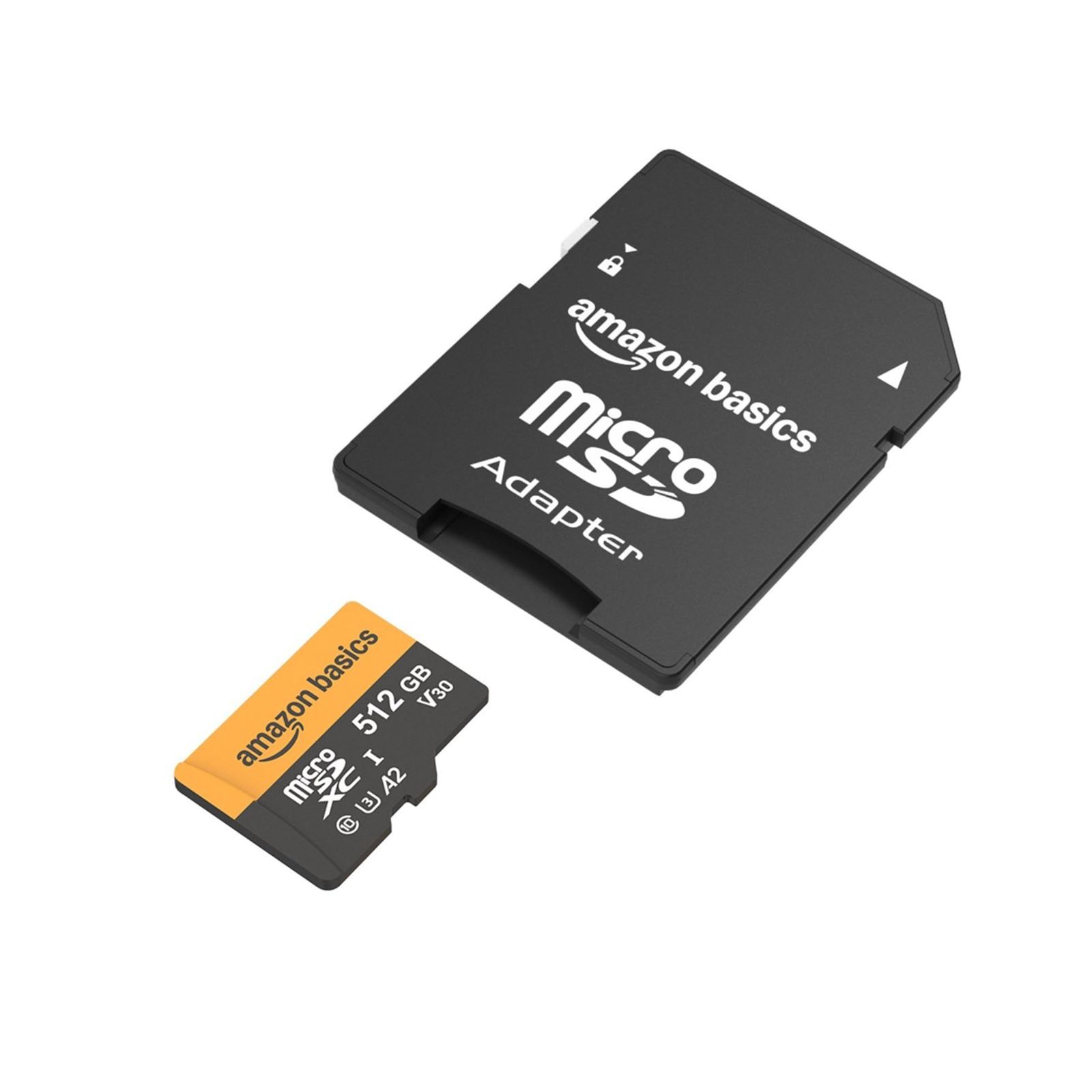 ベーシック microSD メモリーカード 高速 512GB リーダーアダプター 