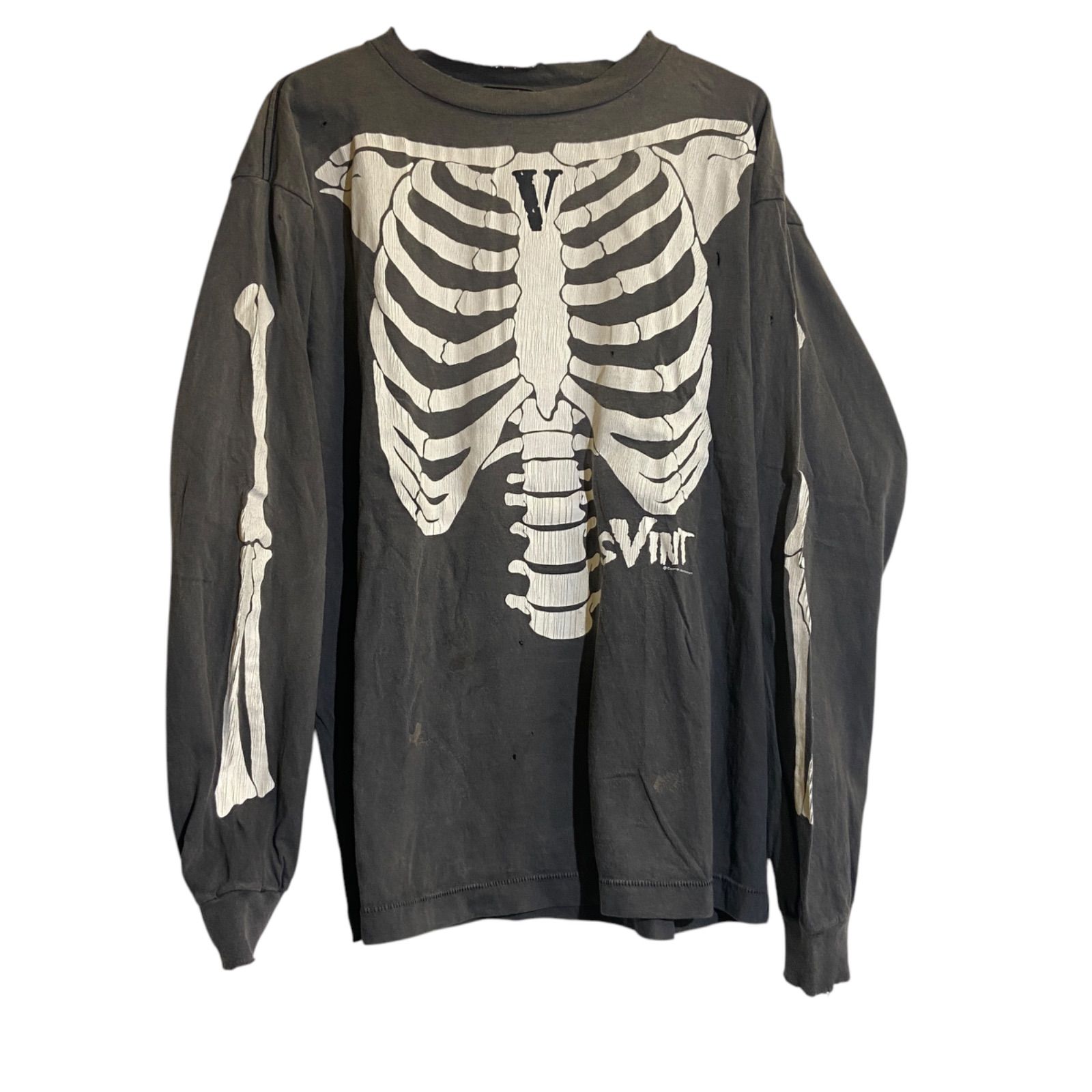 SAINT MICHAEL セントマイケル VLONE コラボ T-Shirt Bone ロング 