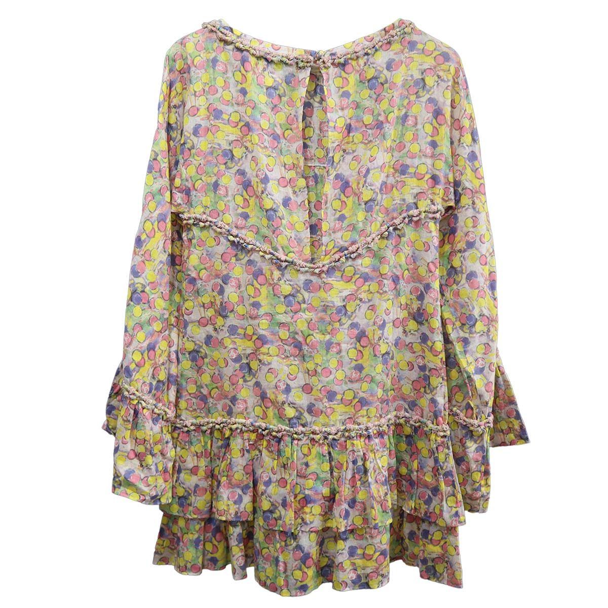 CHANEL シャネル チュニック ワンピース P40130 サイズ38 マルチ レディース H20437