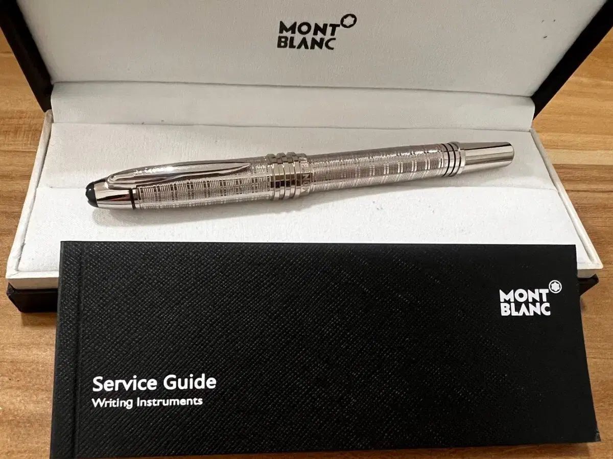 モンブラン MONTBLANC 万年筆 4810 JFK 750 シルバー