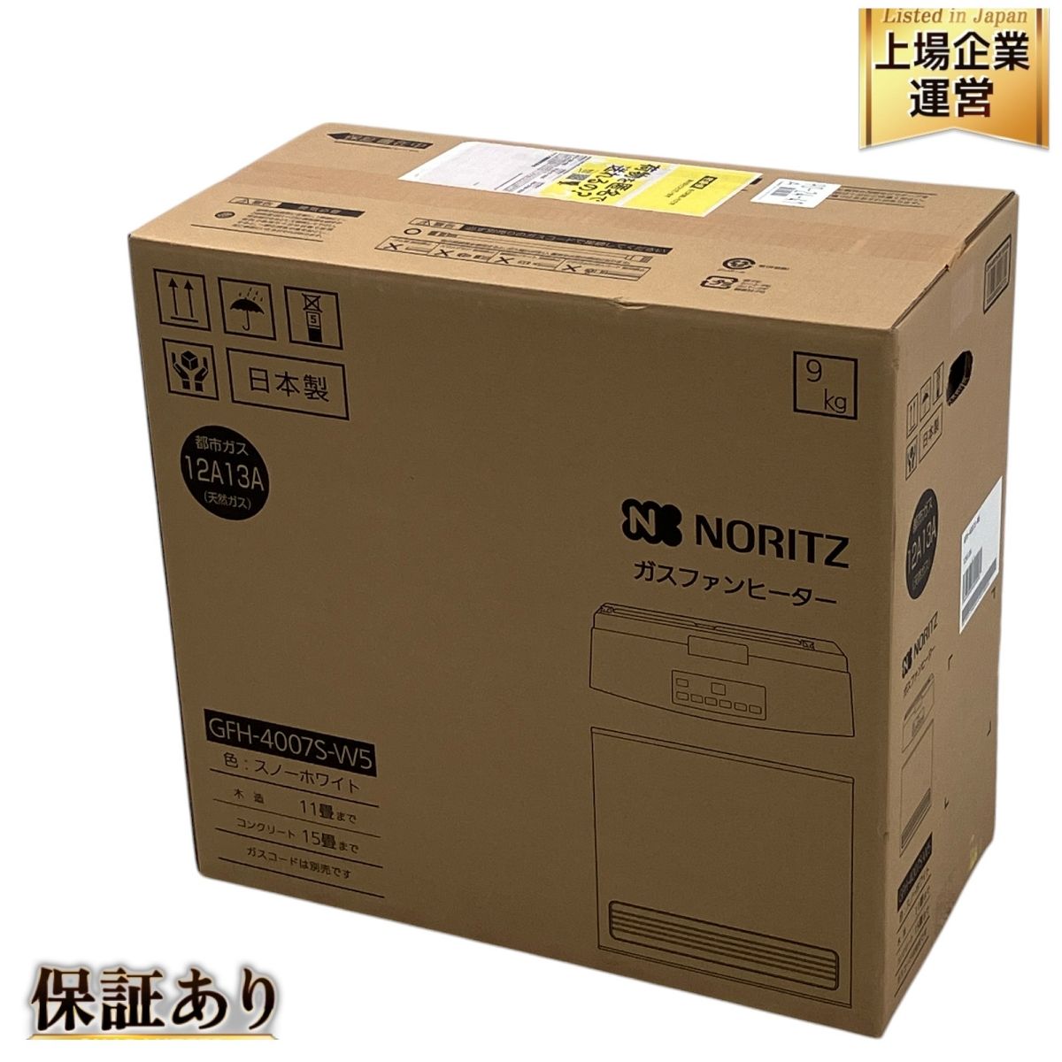 NORITZ GFH-4007S-W5 ガスファンヒーター 都市ガス ノーリツ F9541319
