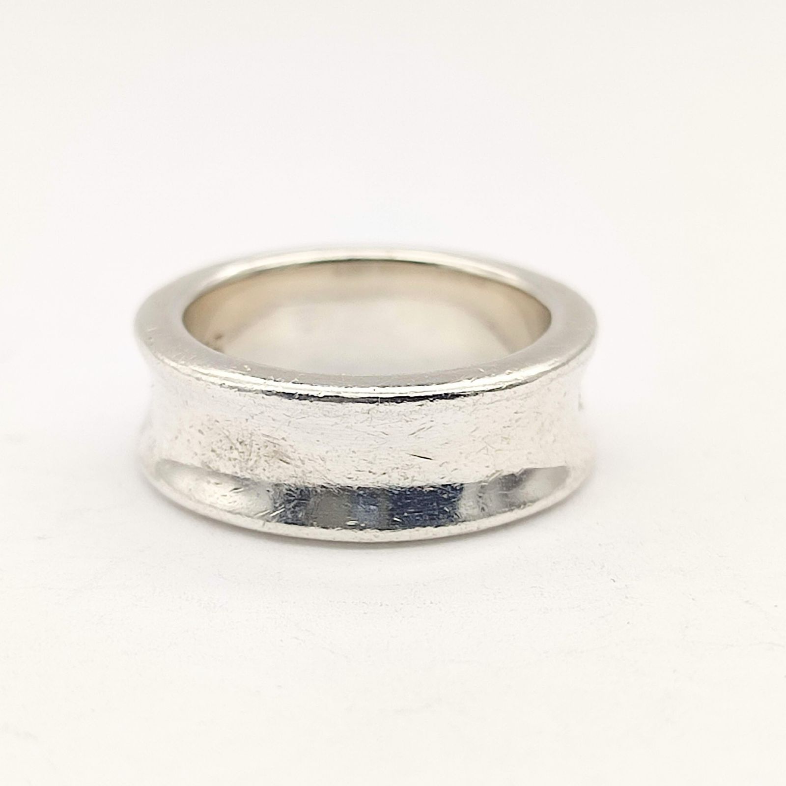 美品】TIFFANY ティファニー ナローリング 1837 SILVER シルバー