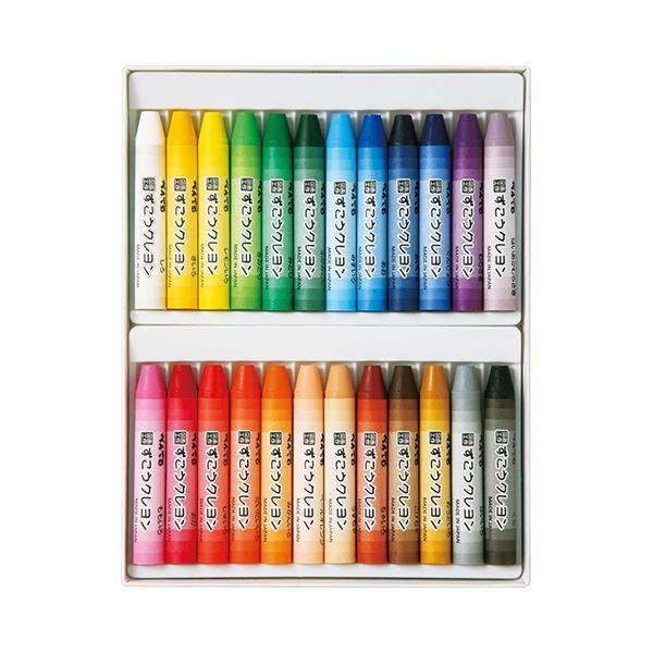 まとめ ぺんてる ずこうクレヨン 太 24色PTCG1-24 1セット ×5セット