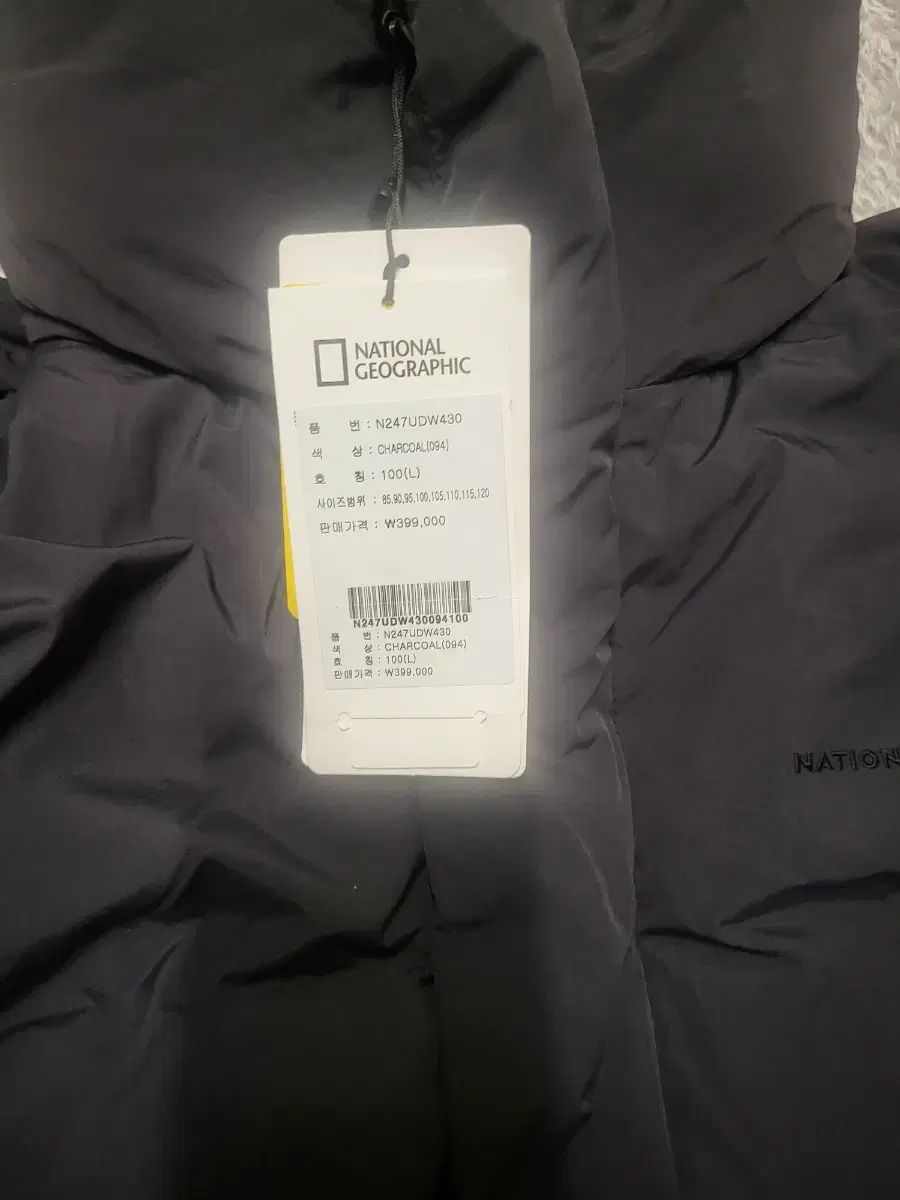 ダウン ブラック