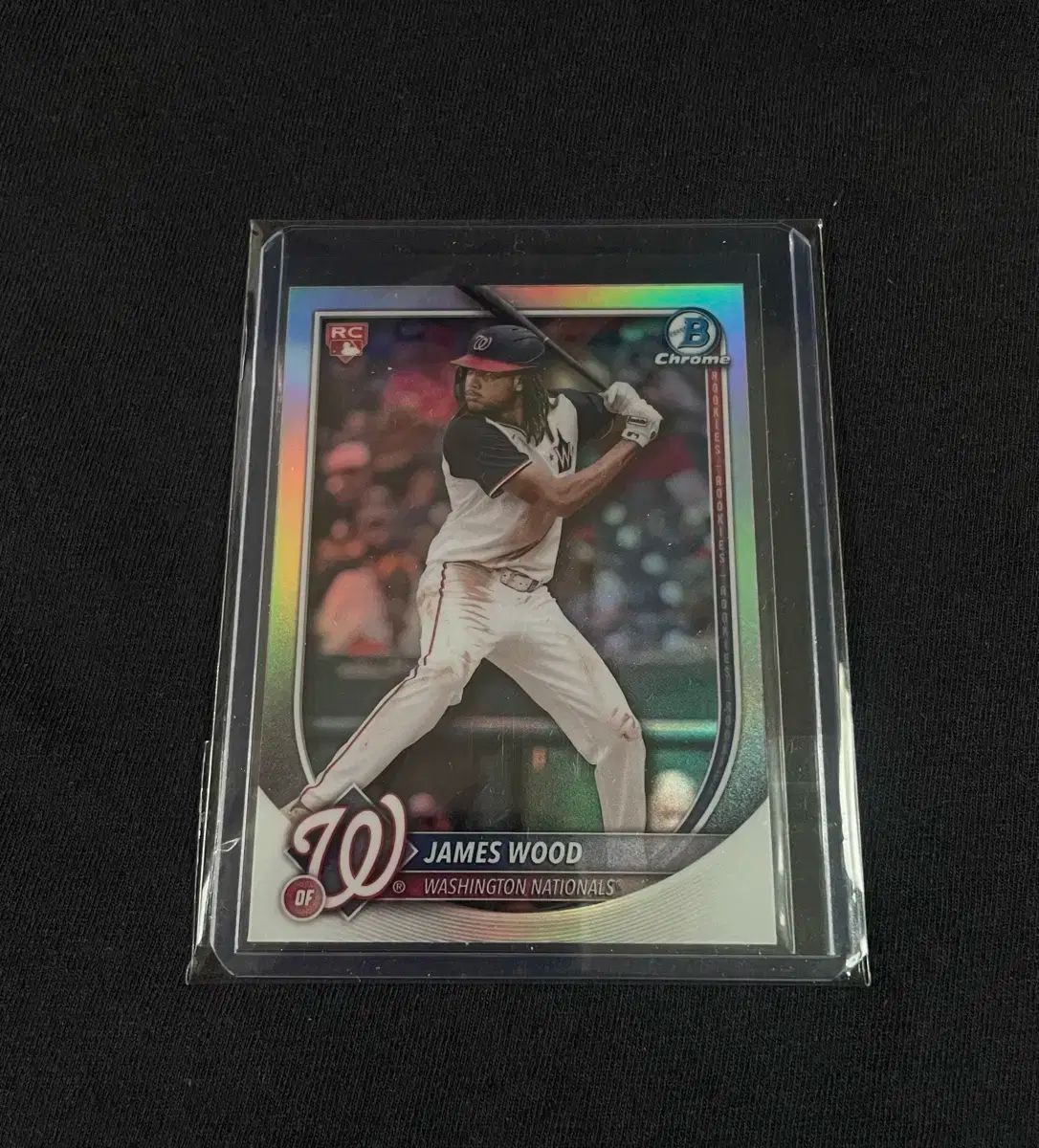 ジェームス ウッド バウマン レッド ルーキー カード SP 箔押し
