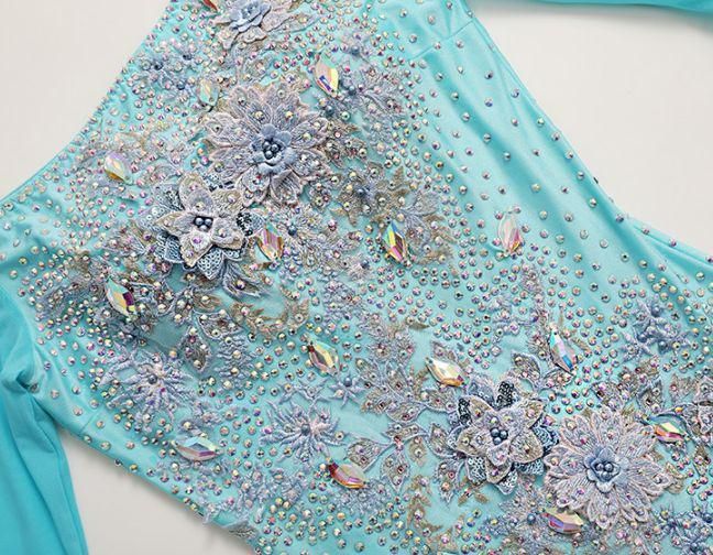 オフショルダー社交ダンスドレス ドレス