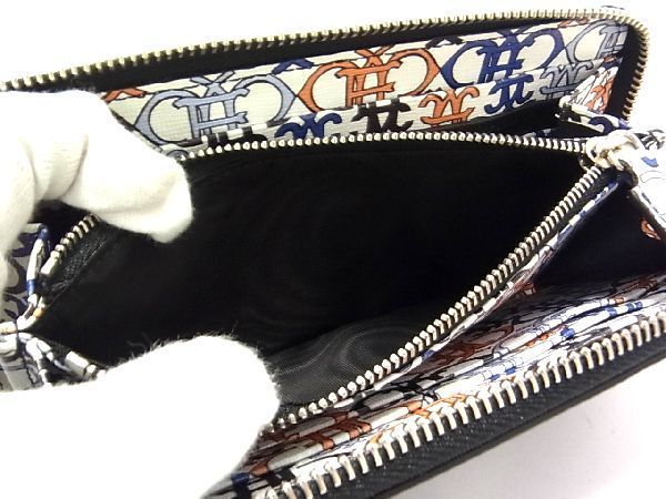 □新品同様□ EMILIO PUCCI エミリオプッチ レザー ラウンド