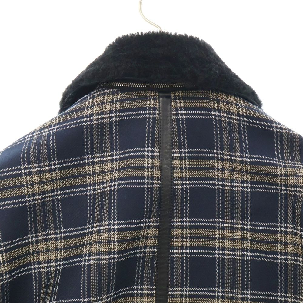 新品同様 Dior homme 21ss ディオール チェックブルゾン