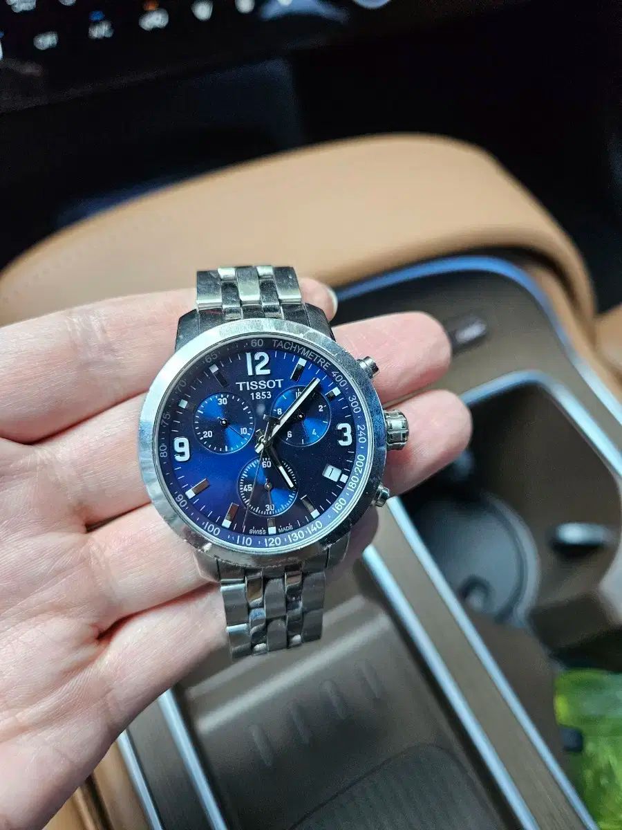 TISSOT(ティソ) prc200 青文字盤 - メルカリ