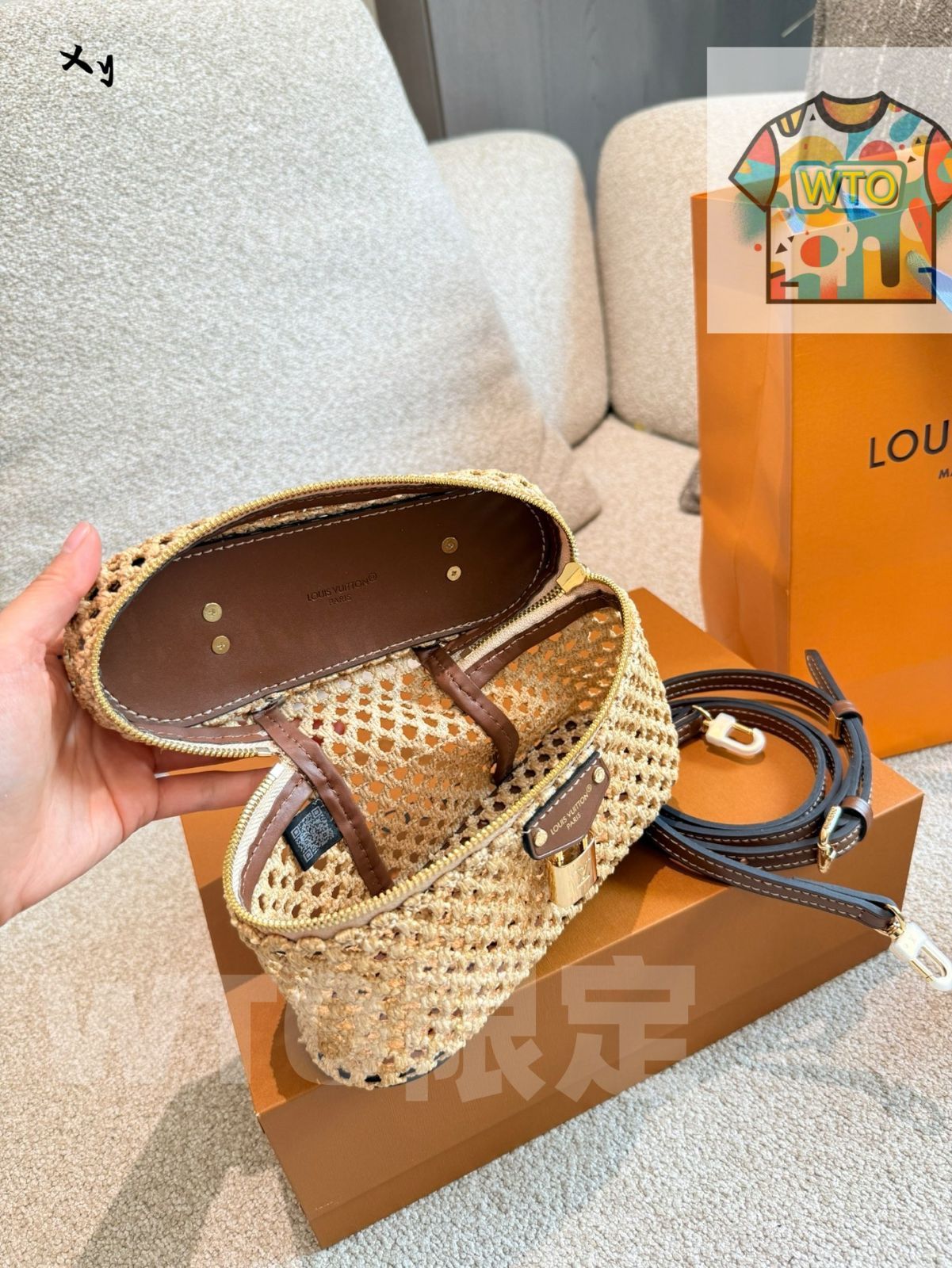 今日WTO】Louis Vuitton ルイヴィトン ラフィアシリーズ 軽量