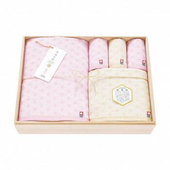 今治小町 麻葉つなぎ タオルセット TIK0014005 4062-056