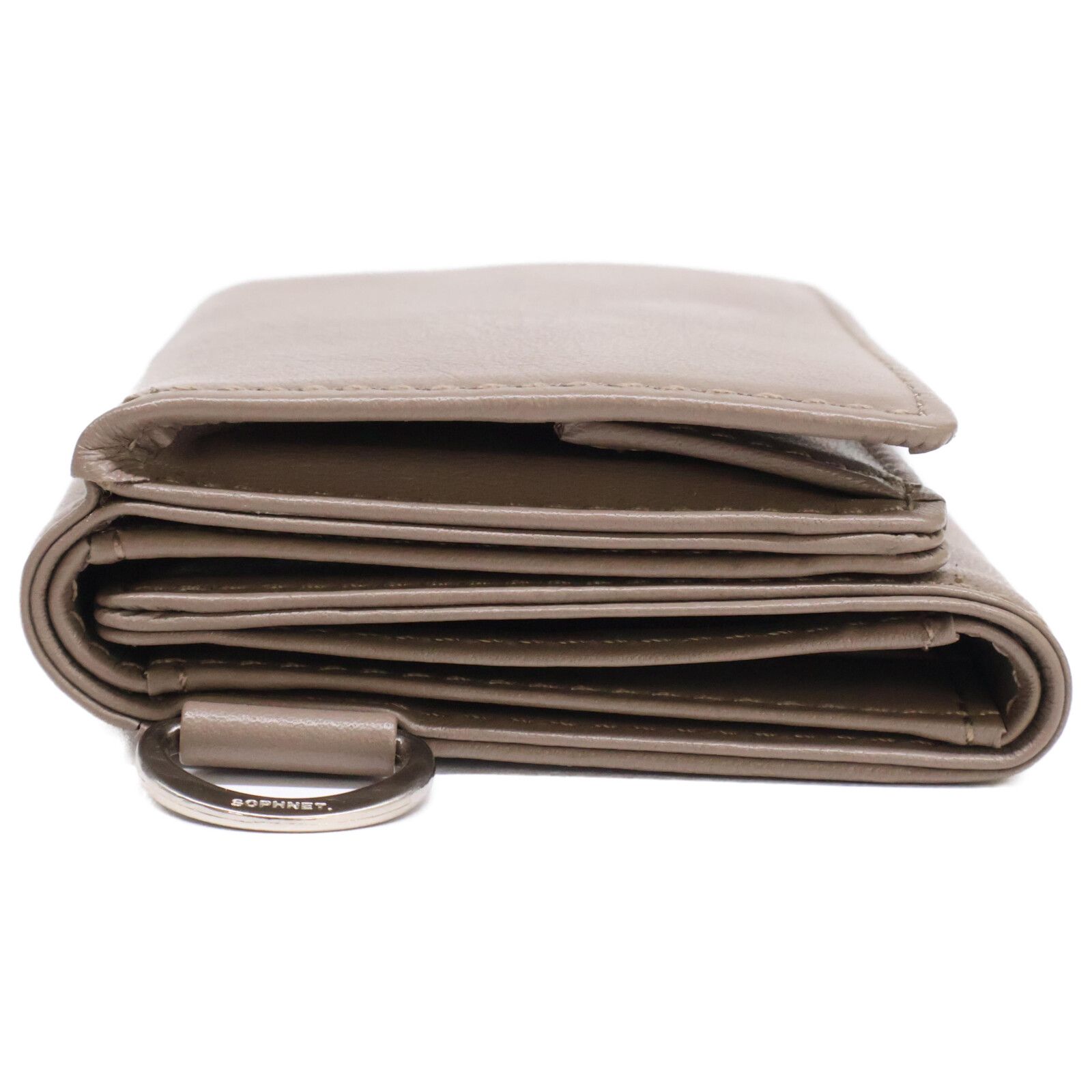 SOPHNET. ソフネット 【新品同様】SOPH-242089 LEATHER SMALL WALLET  
