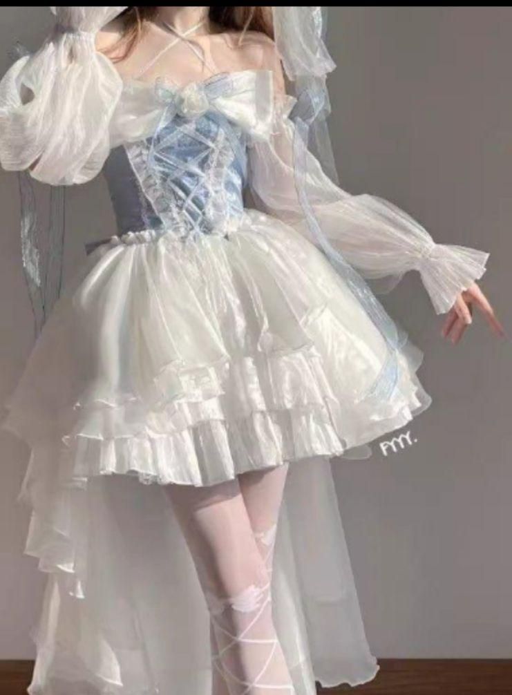 LT-177 豪華姫系 lolita 可愛 レトロ風 オリジナル jsk ロリータ ワンピース 美しい刺繍