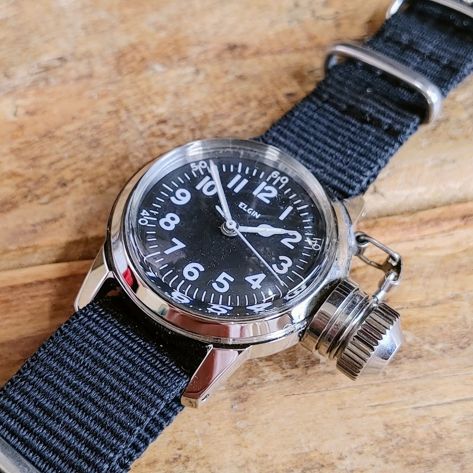 ☆現品限り☆OH済 ELGIN A-11 USN BUSHIPS 腕時計 手巻き - メルカリ