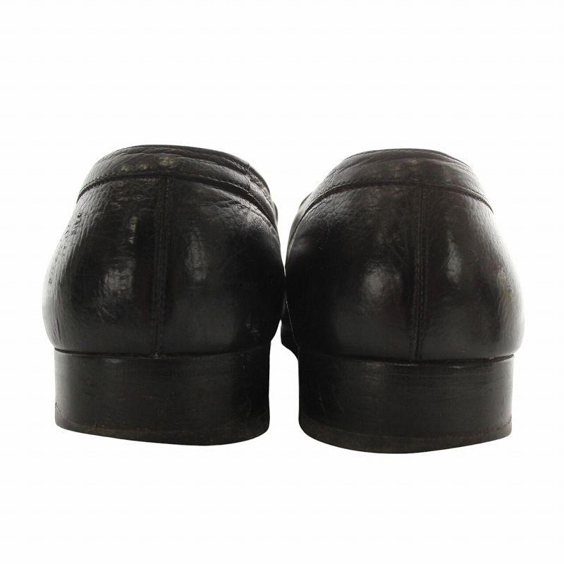 Ferragamo 黒 スクエアトゥ サルヴァトーレフェラガモ Salvatore Ferragamo ローファー
