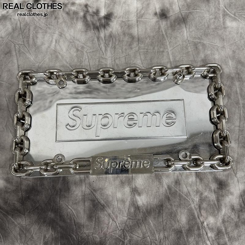 Supreme/シュプリーム【18AW】Chain License Plate Frame/チェーン ライセンス プレート フレーム/ナンバープレート
