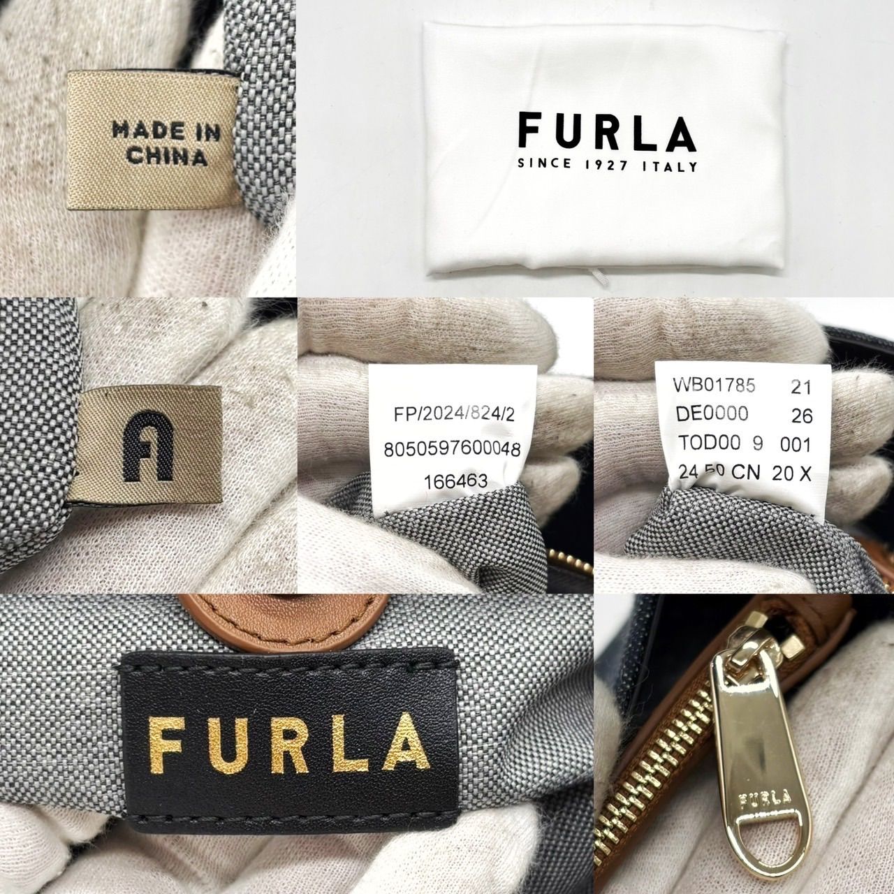 【良品】フルラ　チェーンショルダーバッグ　オールレザー　ロゴ金具　手提げ　肩掛け Furla フルラ ロゴ金具 チェーンショルダー ショルダーバッグ