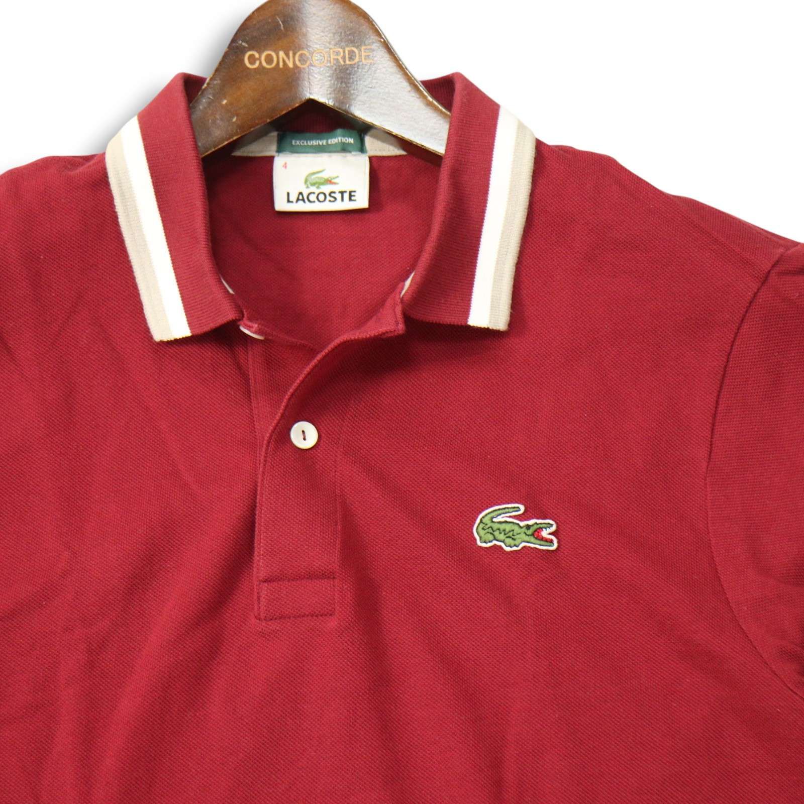 LACOSTE】ラコステ ポロシャツ EX EDITION 鹿の子 ワニロゴ ラコステ 